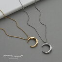 ネックレス 三日月モチーフ M ボールチェーンネックレス レディース ゴールド シルバー シンプル おしゃれ プレゼント 金属アレルギー対応 ステンレス 月 おしゃれ かわいい 大人 プレゼント カジュアル フォーマル