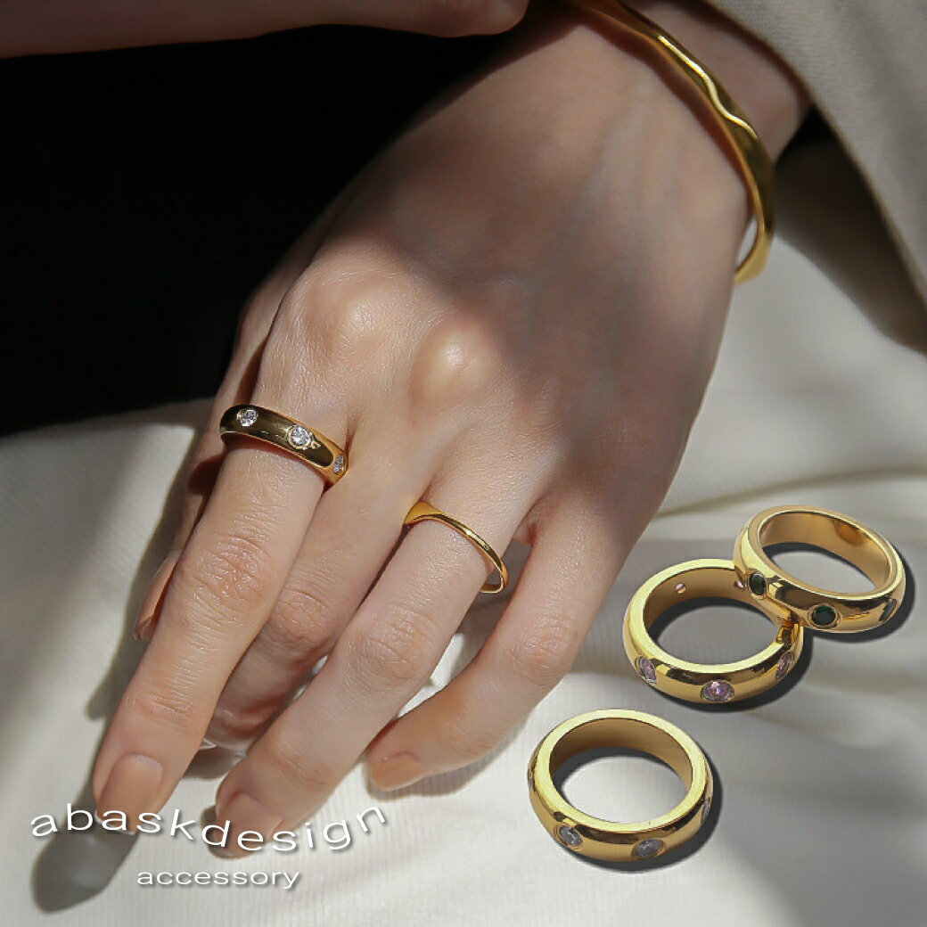 *リング 指輪 キュービックジルコニアリング 11号 リング 金属アレルギー対応 サージカルステンレス 316L ジルコニア 金アレ対応 レディース シンプル ...