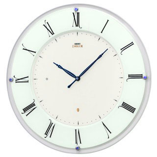 セイコー 掛け時計 電波クロック セイコークロック 掛時計 SEIKO EMBLEM エンブレム 壁面に美しくフィットする 軽快な薄型電波クロック 電波時計 HS548W [2]