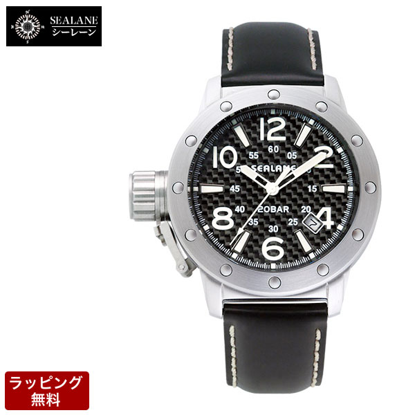 楽天腕時計とバンドのアビーロードシーレーン 腕時計 SEALANE 時計 自動巻 メカニカル メンズ腕時計 SE54-LBK
