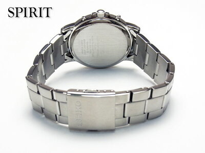【バンド調整:ラッピング無料】SEIKOセイコーSPIRITスピリットソーラー電波時計ペアモデルメンズ腕時計SBTM169