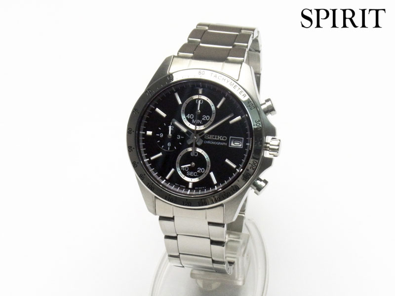 SEIKO セイコー 腕時計 SPIRIT スピリット クオーツ クロノグラフ メンズ腕時計 SBTR005 誕生日 記念品 御祝