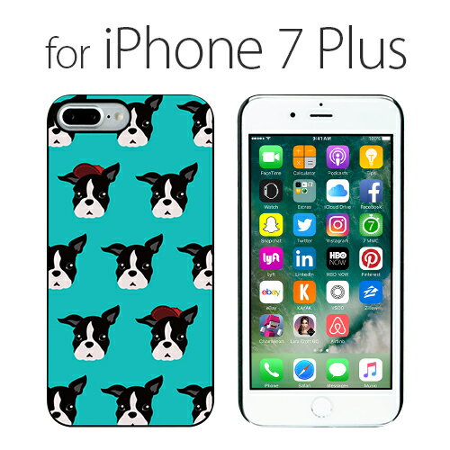 Rakuten - iPhone 8 Plus / 7 Plus ケース Dparks ブラックケース French Bulldog（ディーパークス フレンチブルドッグ）アイフォン カバー イヌ スマホケース アイホン7プラスケース アイホンセブンプラスケース アイフォンケース iPhoneケース