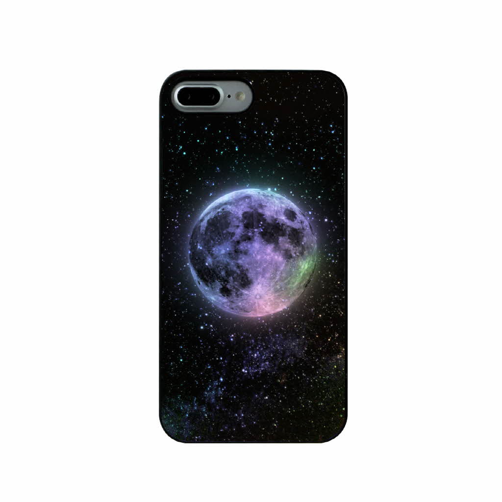 【訳あり アウトレット】iPhone7 Plus ケース Dparks Twinkle Case Earth＆Moon（ディーパークス トゥインクルケース アース アンド ムーン）アイフォン カバー