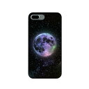 【訳あり アウトレット】 iPhone 8 Plus / 7 Plus ケース Dparks Twinkle Case Earth＆Moon（ディーパークス トゥインクルケース アー..