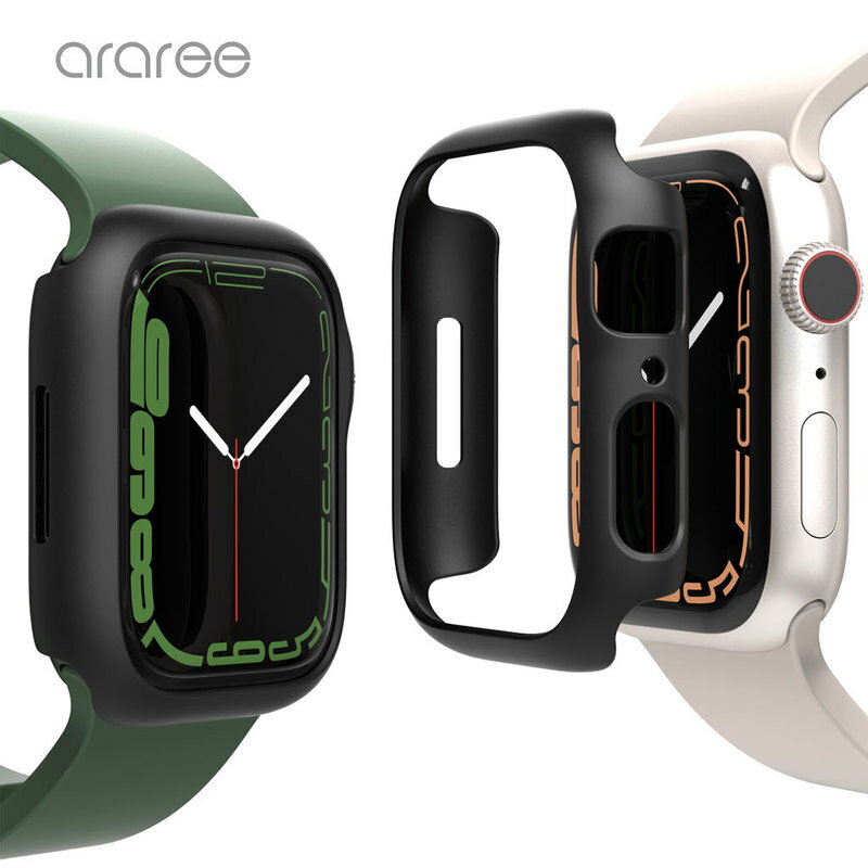 【訳あり アウトレット】 Apple Watch ハードケース araree AERO for Apple Watch 45mm/41mm Series 7