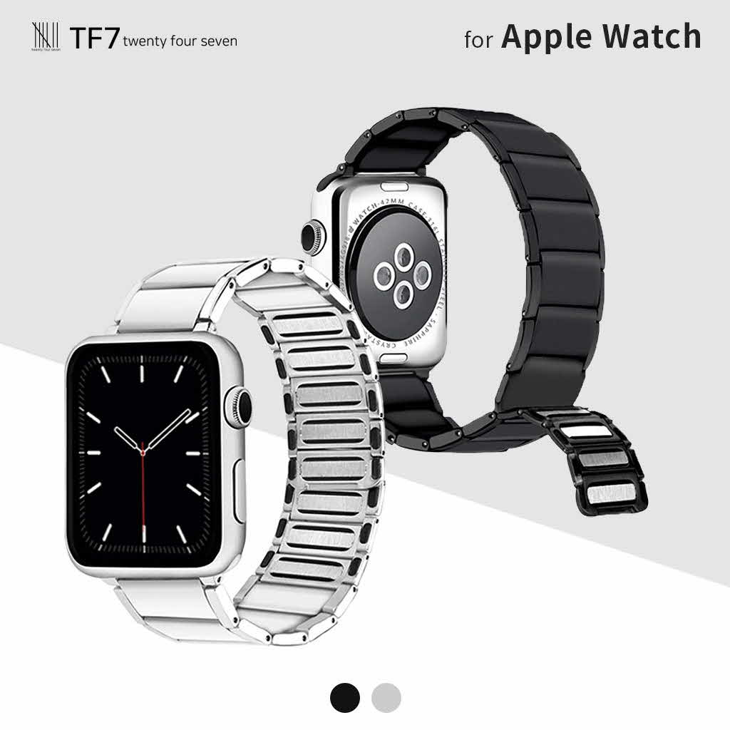 【訳あり アウトレット】 Apple Watch メタルバンド TF7 MAGNETIC STRAP [ Apple Watch Ultra 49mm, 45-38mm (Series 1-8,SE) ]