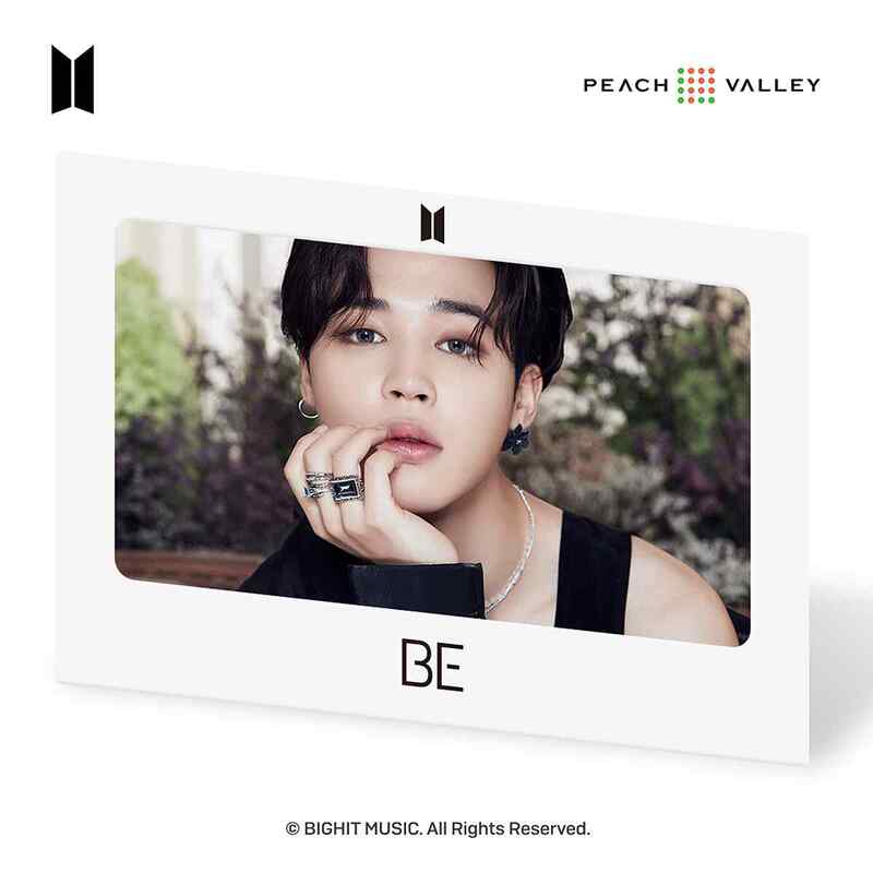 【訳あり アウトレット】 BTS[BE] 3D レンチキュラー大型フォト JIMIN [公式ライセンス品] 立体写真