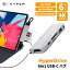 ʡ HyperDrive iPad Pro USB ϥ 6in1 ݡ USB-Cϥ Ѵ ץ 4k HDMI 60hz SDɥ꡼ 3.5mm ۥ HyperDrive HYPER++ | ѥå hub USB3.1 microSD 60w  ݡ֥   ƥ ե