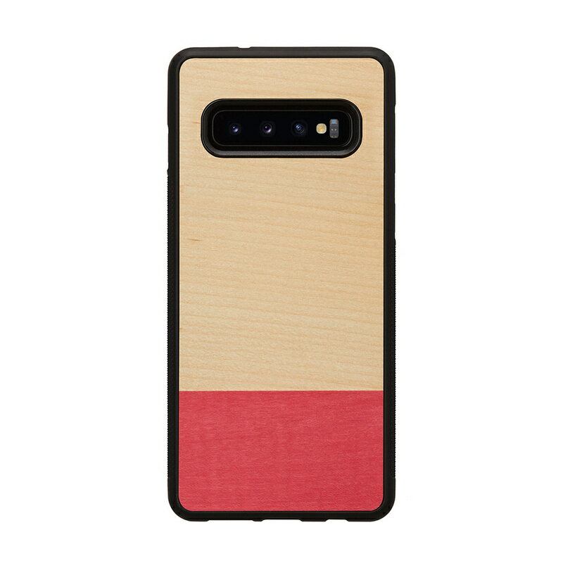 マンアンドウッド スマホケース メンズ 【訳あり アウトレット】 Galaxy S10 ケース Galaxy S10＋ ケース 天然木ケース Man&Wood Miss match（マンアンドウッド ミスマッチ） ギャラクシー カバー 木製