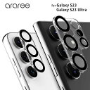 araree Galaxy S23 / S23 Ultra 対応 カメラ専用 強化ガラスフィルム カメラレンズ 保護 フルカバータイプ 9H硬度 飛散 指紋防止 ] ギャラクシー ウルトラ カメラ保護シートC-SUB CORE (2枚入り) 韓国 ブランド アラリー