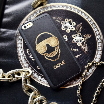 【訳あり アウトレット】iPhone6s ケース GAZE Skull Engraved Bar（ゲイズ スカルエングレイブドバー)アイフォン iPhone6