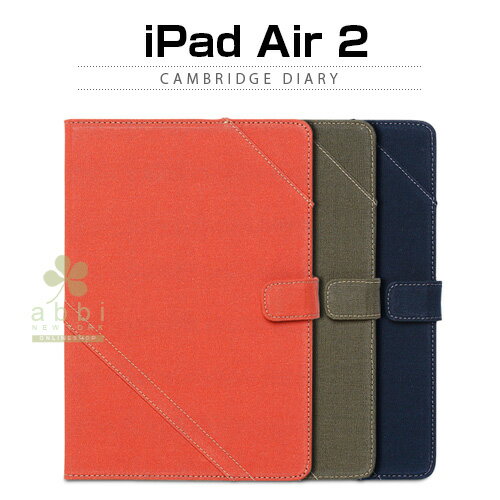 iPad Air 2 ケース　ZENUS Cambridge Diary(ゼヌス ケンブリッジダイアリー) iPad air2 カバー,ipad 第6世代,革,アイパッド・エア2 ケ..