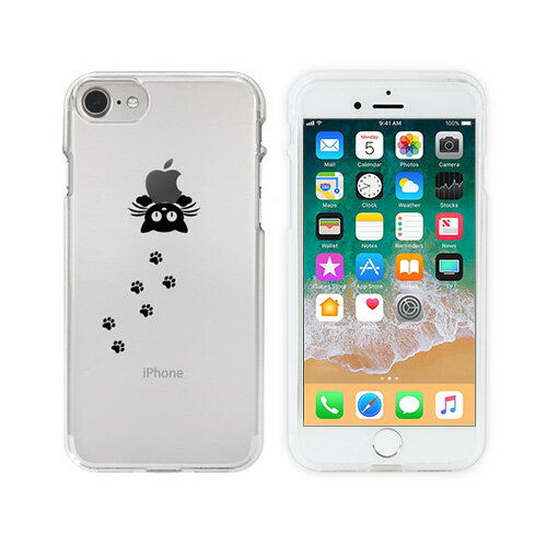 Rakuten - iPhone 8 / 7ケース Dparks ソフトクリアケース 泥棒ネコ（ディーパークス）アイフォン カバー 4.7インチ アイフォン8 ソフトケース