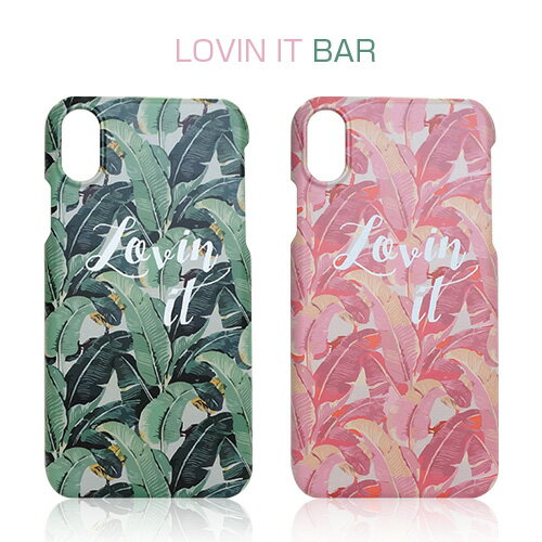 �������� �����ȥ�åȡ� iPhone XS / X ������ Happymori Lovin it Bar�ʥϥåԡ���� ��ӥ󥤥åȥС��˥����ե��� ���С�