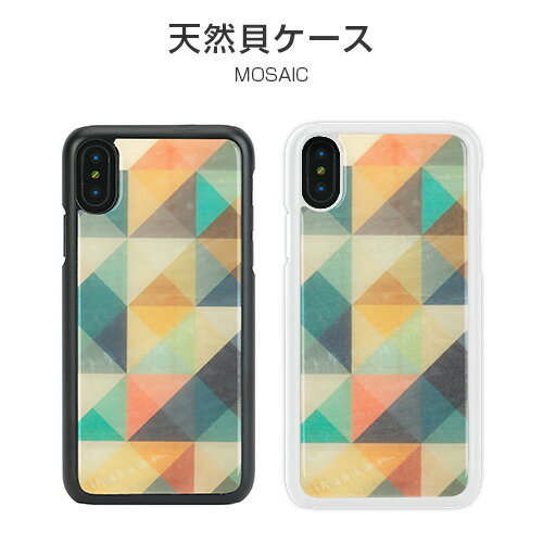 Rakuten - iPhone XS / X ケース 天然貝 ikins Mosaic（アイキンス モザイク）アイフォン カバー 貝殻 iphone ケース
