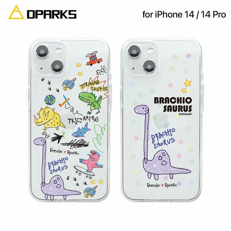 iPhone14 14Pro ������ ���ꥢ ���С� Dparks DINO | iPhone14Pro �����ե���14 �����ե��� ���եȥ����� ���ꥢ������ TPU �Хå����С� ���̥��С� UV�ץ��� ��ε ��� ����饯���� ���襤�� ������� �磻��쥹���� �ɿ� ����