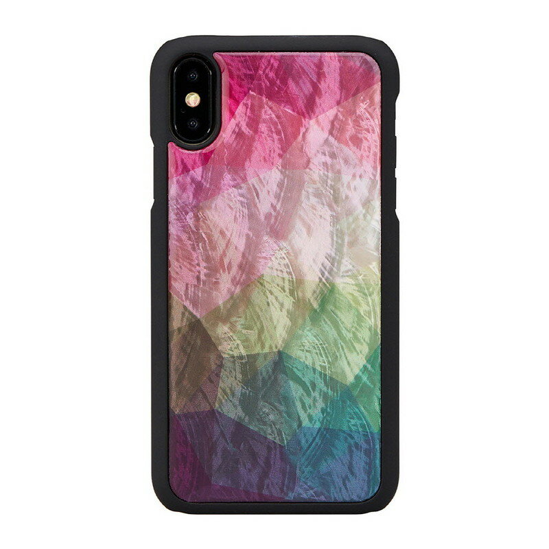 Rakuten - iPhone XS Max 天然貝 ケース ikins Water flower（アイキンス ウォーターフラワー）アイフォン カバー 6.5インチ バッグカバー 貝殻 iphone ケース