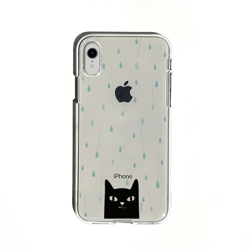Rakuten - iPhone XR ケースDparks ソフトクリアケース 雨の日（ディーパークス）アイフォン カバー