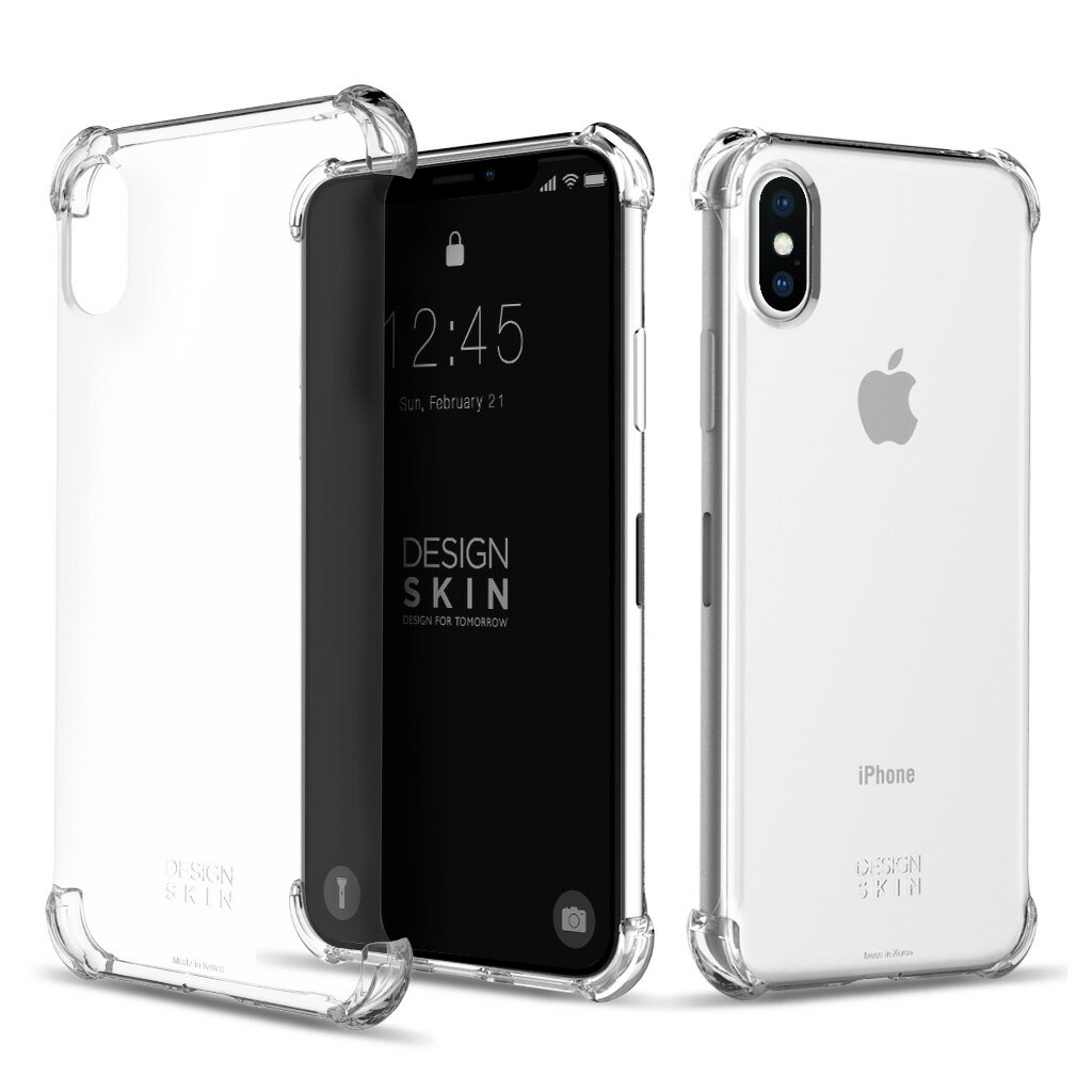 iPhone XS / X ケースDesign Skin CORNER CASE（デザインスキン コーナーケース）アイフォン カバー