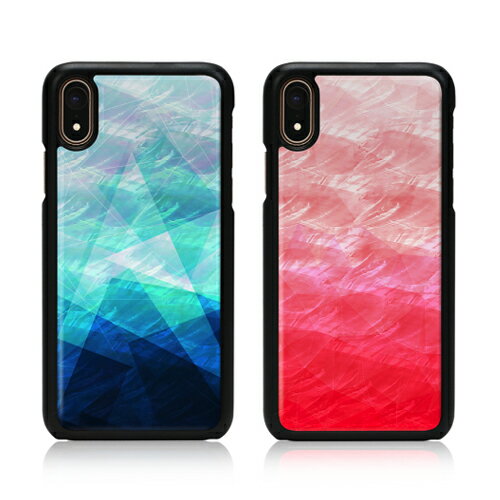 樂天商城 - iPhone XR ケース天然貝 ikins Lake（アイキンス レイク）アイフォン カバー 貝殻 iphone ケース