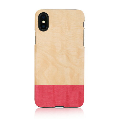 乐天商城 - iPhone XS Max ケース天然木 Man&Wood Miss match（マンアンドウッド ミスマッチ）アイフォン カバー 木製