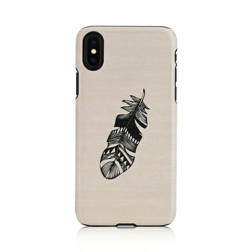 樂天商城 - iPhone XS Max ケース天然木 Man&Wood Indian（マンアンドウッド インディアン）アイフォン カバー 木製