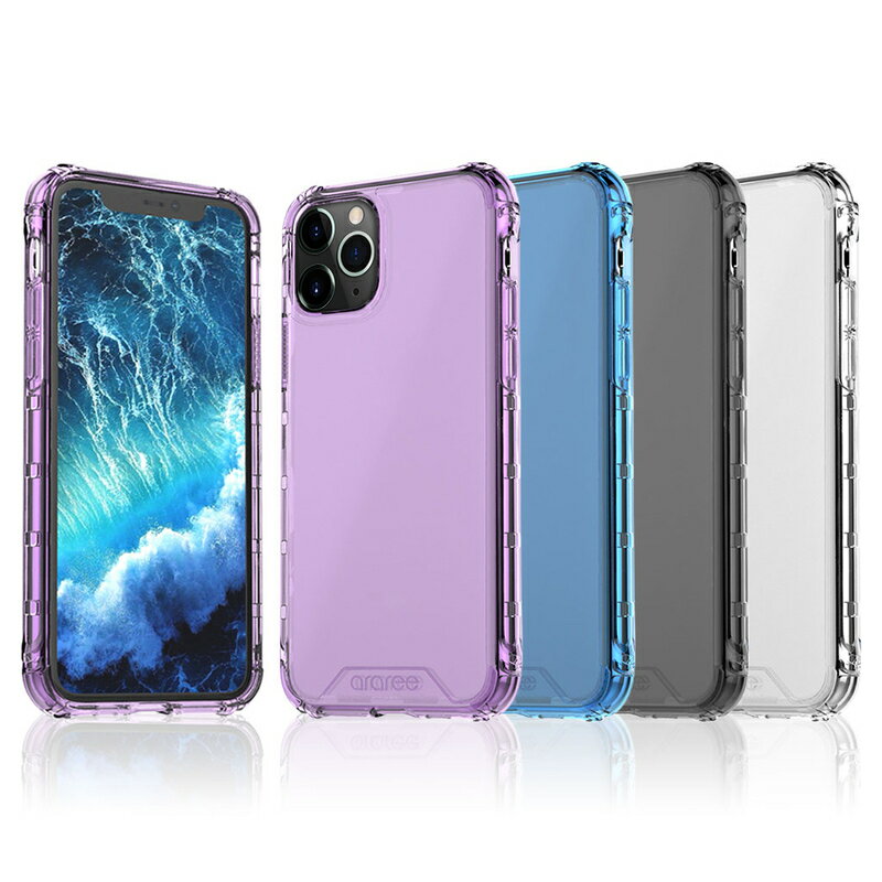 【訳あり アウトレット】 iPhone 11 Pro / iPhone 11 Pro Max / iPhone 11 ケース araree Mach（アラリー マッハ）5.8インチ 6.1インチ 6.5インチ アイフォン 背面 クリア カバー 透明