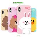 【正規品】 iPhone11 ケース カバー LINE FRIENDS SLIM FIT ベーシック iPhone 11Pro 11ProMAX XS X XsMAX XR ラインフレンズ 背面カバー アイフォンケース 11プロ XSマックス ハードケース おしゃれ かわいい イラスト キャラクター ワイヤレス充電対応