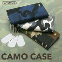 iphoneSE 第2世代 se2 ケース iPhone XS/X/8/7 ケース 手帳型 HANSMARE CAMO CASE（ハンスマレ カモケース）アイフォン カバー スタンド機能付き カモフラ柄 ドッグタグ スタッズ