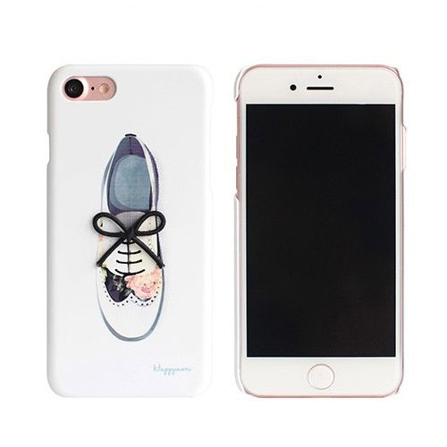 iphoneSE 第2世代 se2 ケース iPhone 8/7ケース Happymori Flower Shoe Bar オックスフォード（ハッピーモリ フラワーシューバー ）アイフォン カバー