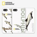 iPhone SE (第3世代) ケース カバー National Geographic Dolphin Series Case Slim Fit Hard  ナショジオ 背面 アイホンケース