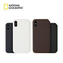 【公式】iPhone SE (第3世代) ケース カバー 手帳型 National Geographic Eco-Leather FOLIO CASE iPhone SE2/XS/X ナショジオ スリム 軽量 フリップ式 カード収納 アイホンケース