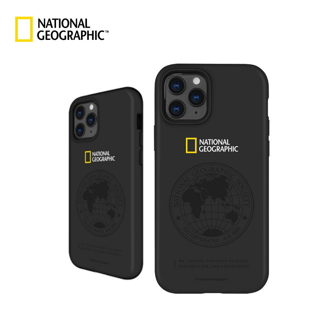 アイフォン 12 ケース mini 耐衝撃 ハードケース National Geographic Global Seal Double Protective Caseiphone 12 pro カバー iphone 12 mini ケース 背面 アイフォン ミニ 12 ソフト ブラック イエロー ナショジオ 