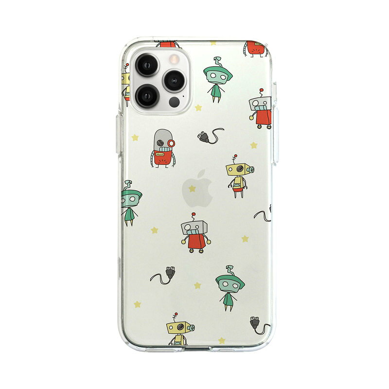 Rakuten - iphone 12 pro max カバー Dparks ソフトクリアケース CHAJI ROBOY 可愛い 背面 かわいい キャラクター 透明 ロゴ ロボット 韓国 おもしろ ブランド 人気 ギフト おすすめ