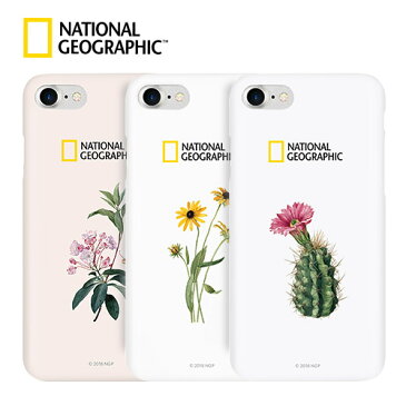 【訳あり アウトレット】iPhone 8 / 7 ケース National Geographic Flower Sole Style Case Slim Fit(ナショナル ジオグラフィック ラワーソルスタイルケース スリムフィット）アイフォン カバー スマホケース ナショジオ