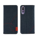 HUAWEI P20 Pro ケース 手帳型 ZENUS Denim Stitch Diary（ゼヌス デニムステッチダイアリー）ファーウェイ カバー HW-01K ドコモ