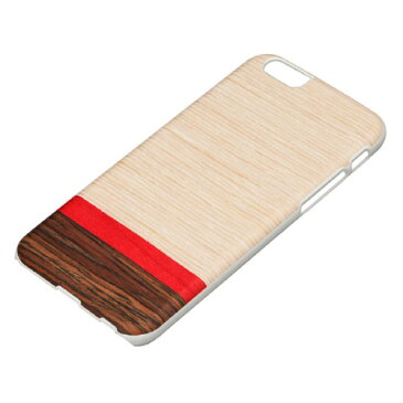 iPhone6s ケース 天然木 Man&Wood Rosewash（マンアンドウッド ローズウォッシュ）木製 木 木目 ホワイトフレーム 赤 スマホケース iPhone6s iPhone6sPlus iPhoneカバー おしゃれ 人気 通販 かわいい 可愛い アイフォン6s アイホン6s