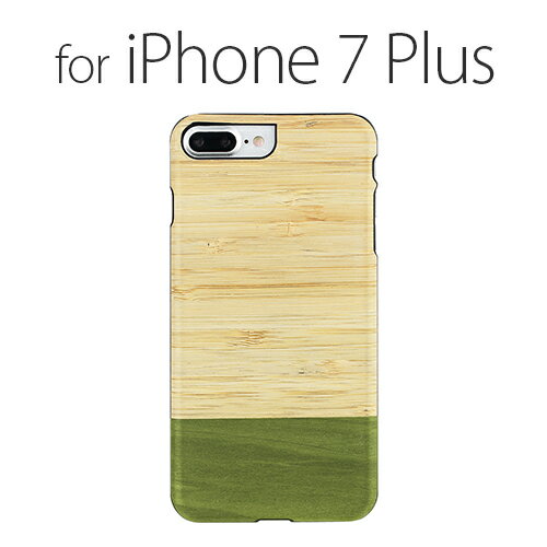 マンアンドウッド スマホケース メンズ 【訳あり アウトレット】 iPhone 8 Plus / 7 Plus天然木ケース Man & Wood Bamboo Forest （マンアンドウッド バンブーフォレスト）アイフォン カバー 木製