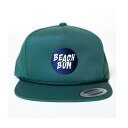 TURN ME ONi^[~[I)@BEACH BUMhJ 5pl CAP(GREEN)