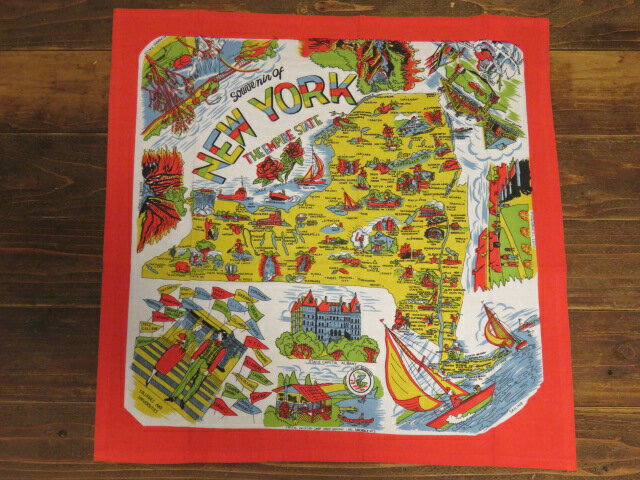 RED AND WHITE KITCHEN COMPANY【レッドアンドホワイトキッチンカンパニー】FROM NEW YORK 22SQ FLOUR SACK TOWEL（OREGON）10P18Jun16