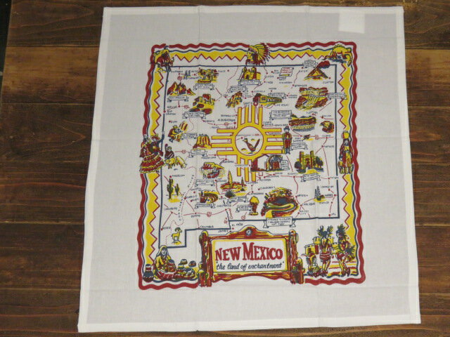 RED AND WHITE KITCHEN COMPANY【レッドアンドホワイトキッチンカンパニー】FROM NEW YORK 22SQ FLOUR SACK TOWEL（NEW MEXiCO）10P18Jun16