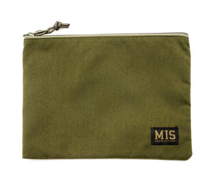 ■MIS（エムアイエス）■TOOL POUCH(L) 1001-Olive Drab■MADE IN CALIFORNIA