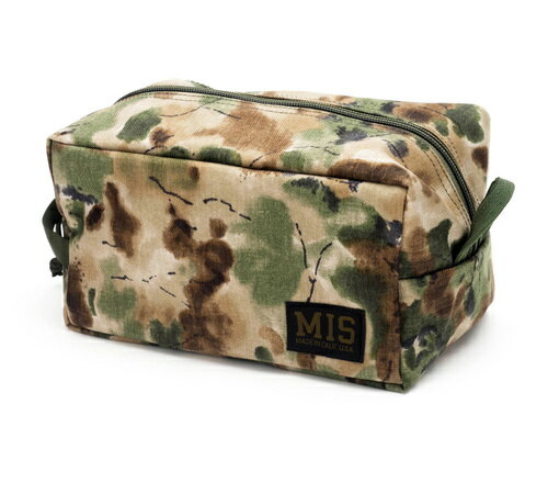 ■MIS（エムアイエス）■MESH TOILETRY BAG - Covert Woodland■MADE IN CALIFORNIA