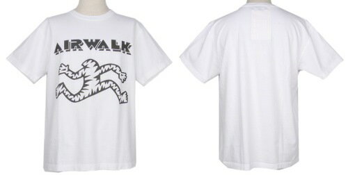 ■ジャクソンマティス（JACKSON MATISSE)×エアウォーク（AIRWALK）■AIRWALK Ollieman Tee■ホワイト■S/M/Lサイズ