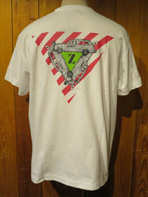 ■JIMMY 039 Z（ジミーズ) 3 WOODY WAGON T-SHIRTS■ホワイト■(メンズ)M/Lサイズ