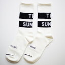 TURN ME ON（ターンミーオン)　『THE SUNDAY』ソックス■クリックポスト対応アイテム（送料198円）