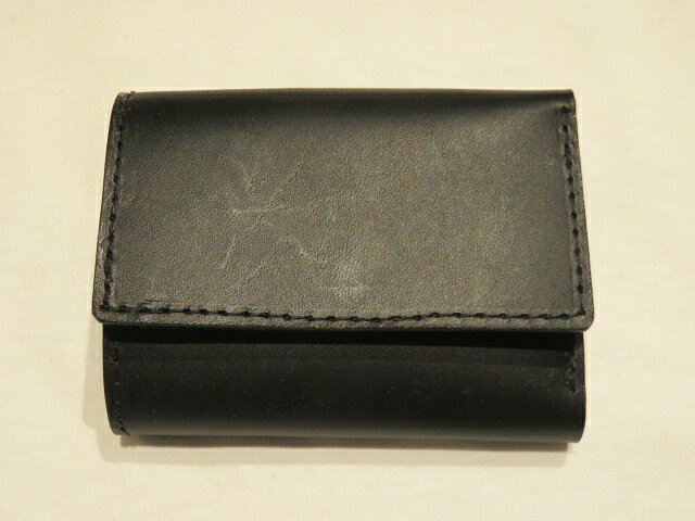 ■ロングディスタンス（LONGDISTANCE)■Buttero Leather Mini Wallet■ブラック■日本...