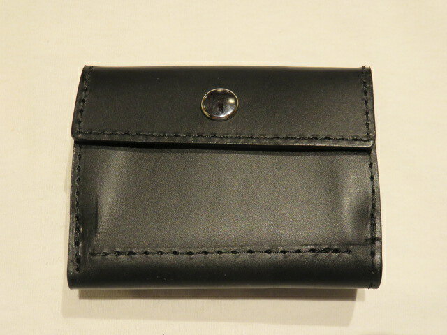 ■ロングディスタンス（LONGDISTANCE)■Buttero Leather Mini Wallet■ブラック■日本...