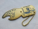 button works / ボタンワークス■YOU PAY SPINNER / ユーペイスピナー (真鍮/青)■クリックポスト対応商品(送料198円)(4)